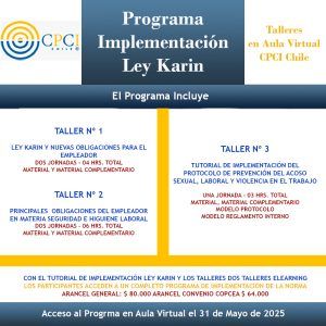 Programa Laboral (E-Learning) – Implementación Protocolo Ley Karin
