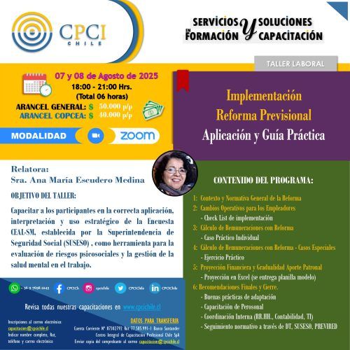 Flyer Reforma Agosto
